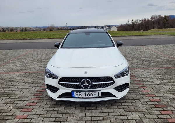 Mercedes-Benz CLA cena 213900 przebieg: 9977, rok produkcji 2023 z Biała małe 379